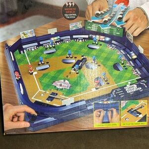 Magnetic Infield Baseball Game by Unknown Brand - Blue and Green